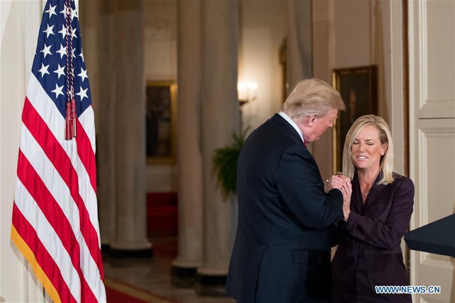 U.S.-WASHINGTON D.C.-HOMELAND SECURITY-SECRETARY-NOMINATION-KIRSTJEN NIELSEN