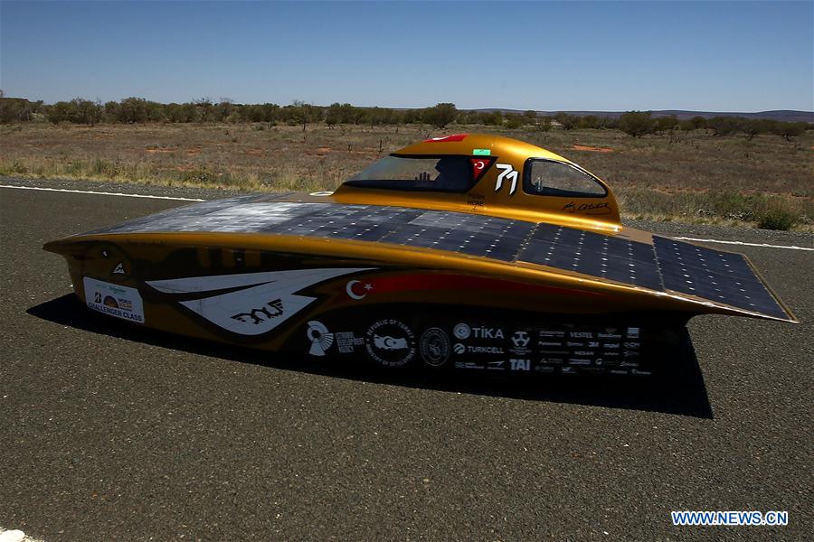 (SP)AUSTRALIA-CANBERRA-2017 WORLD SOLAR CHALLENGE