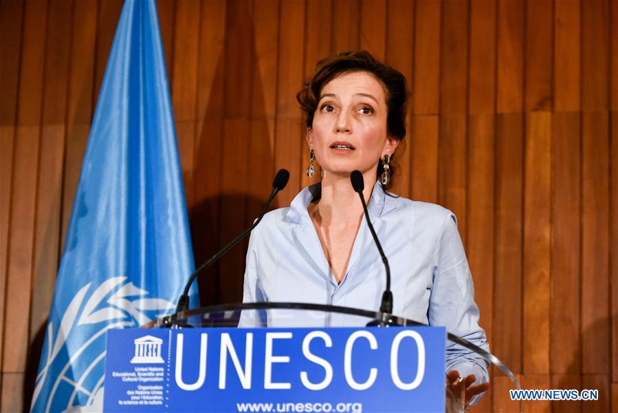FRANCE-PARIS-UNESCO-DIRECTOR-GENERAL-CANDIDATE-AUDREY AZOULAY