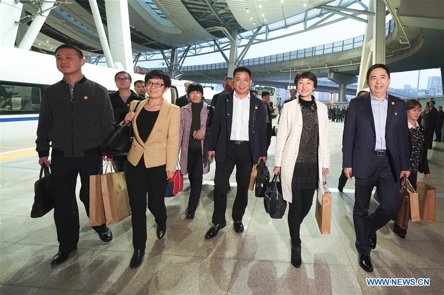 (CPC)CHINA-BEIJING-CPC NATIONAL CONGRESS-DELEGATES-ARRIVAL (CN)