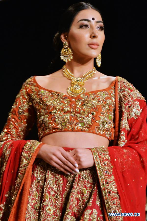 PAKISTAN-LAHORE-BRIDAL FASHION WEEK