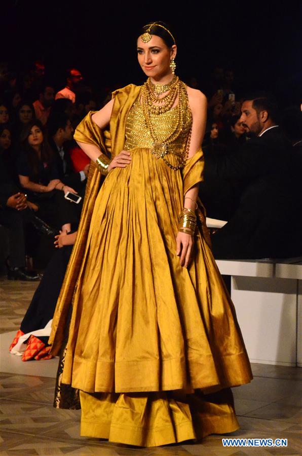 PAKISTAN-LAHORE-BRIDAL FASHION WEEK