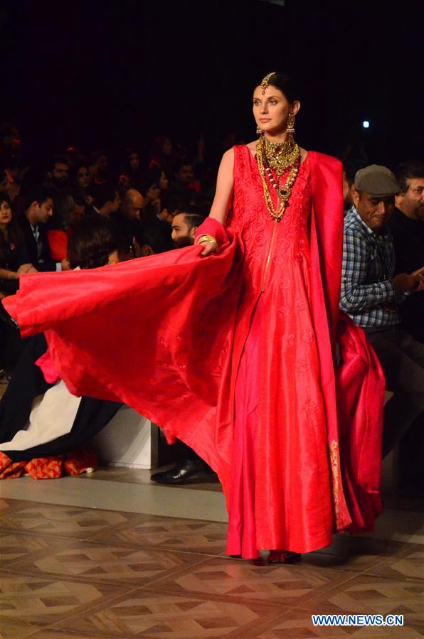 PAKISTAN-LAHORE-BRIDAL FASHION WEEK