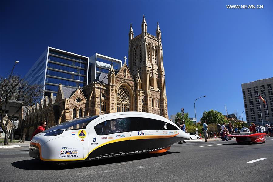 (SP)AUSTRALIA-CANBERRA-2017 WORLD SOLAR CHALLENGE