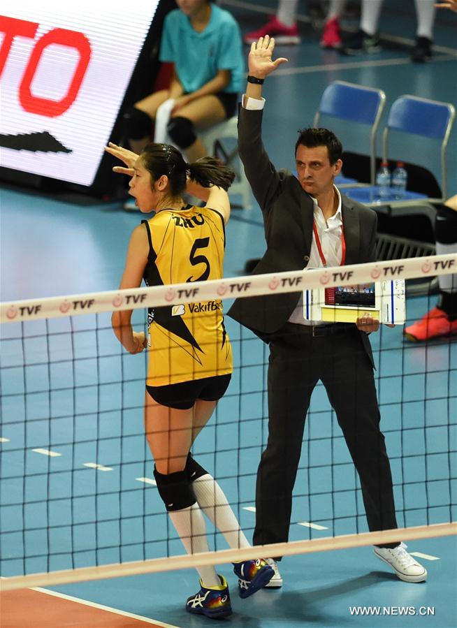 (SP)TURKEY-ANKARA-VOLLEYBALL-TURKISH SUPER CUP-VAKIFBANK VS FENERBAHCE