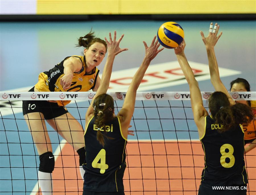 (SP)TURKEY-ANKARA-VOLLEYBALL-TURKISH SUPER CUP-VAKIFBANK VS FENERBAHCE