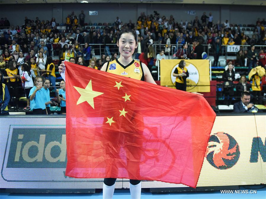 (SP)TURKEY-ANKARA-VOLLEYBALL-TURKISH SUPER CUP-VAKIFBANK VS FENERBAHCE