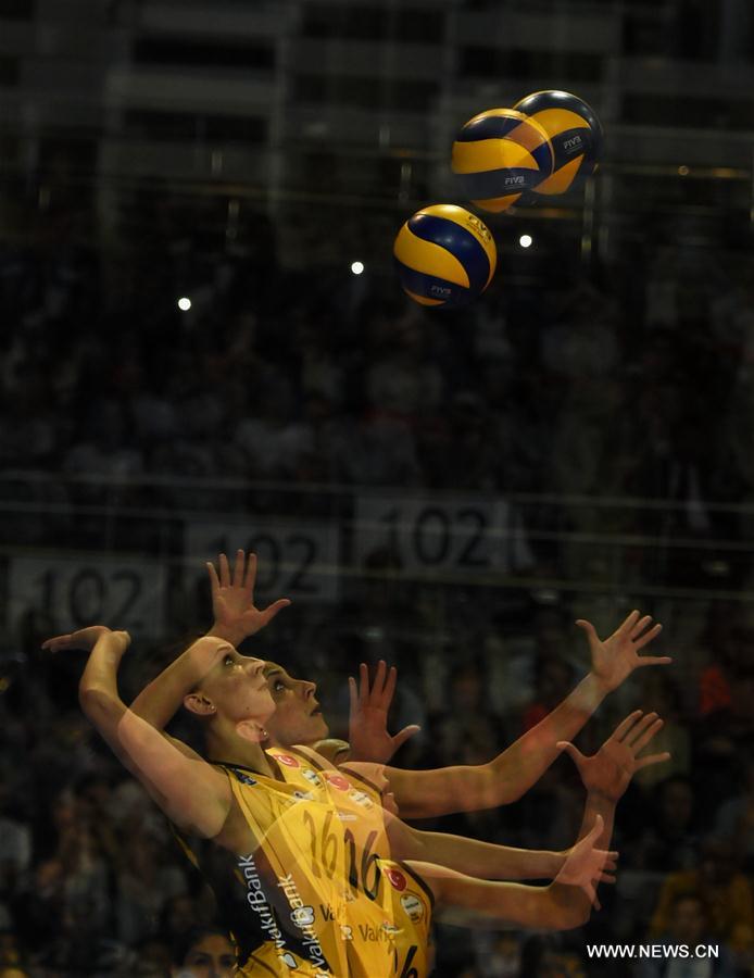 (SP)TURKEY-ANKARA-VOLLEYBALL-TURKISH SUPER CUP-VAKIFBANK VS FENERBAHCE