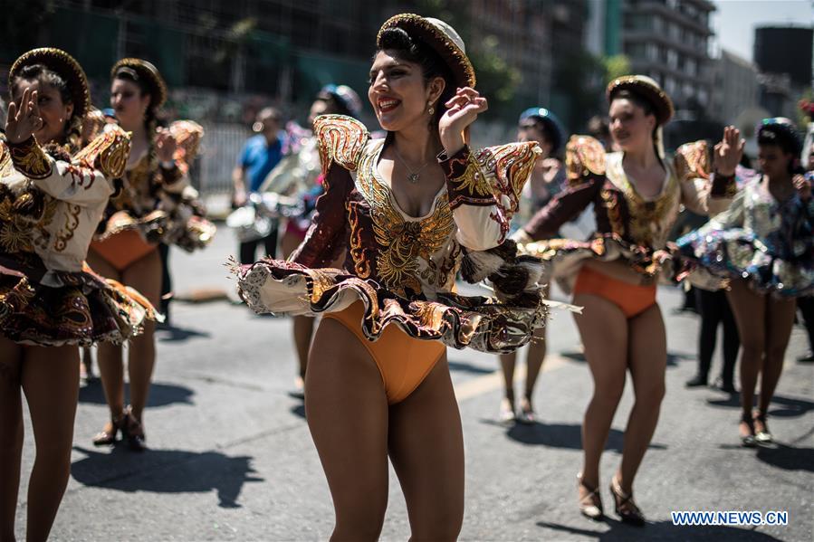 CHILE-SANTIAGO-CARNIVAL