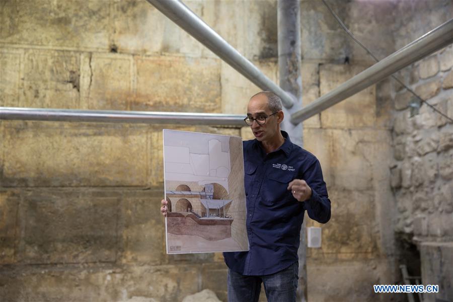 MIDEAST-JERUSALEM-WESTERN WALL-ARCHAEOLOGY