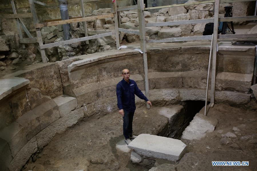 MIDEAST-JERUSALEM-WESTERN WALL-ARCHAEOLOGY