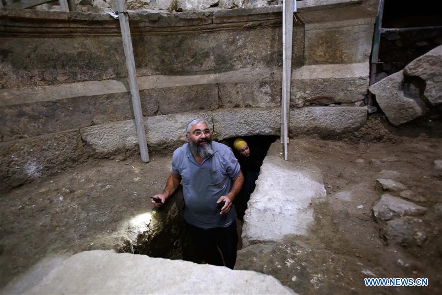 MIDEAST-JERUSALEM-WESTERN WALL-ARCHAEOLOGY