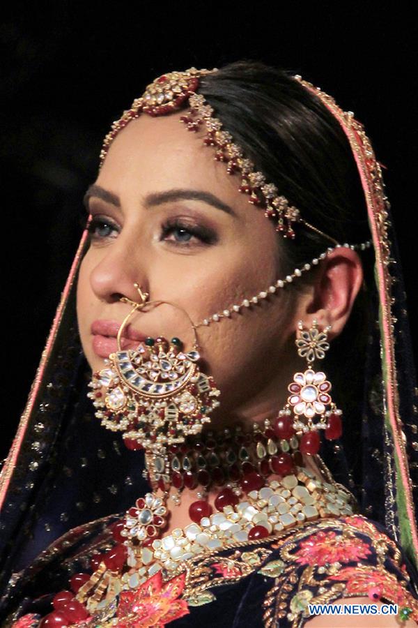 PAKISTAN-LAHORE-BRIDAL-FASHION WEEK-NOMI ANSARI