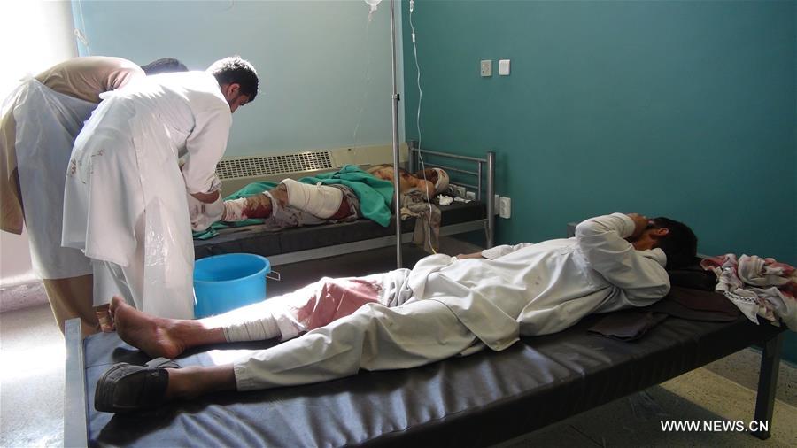 AFGHANISTAN-GARDEZ-SUICIDE ATTACK-POLICE CENTER