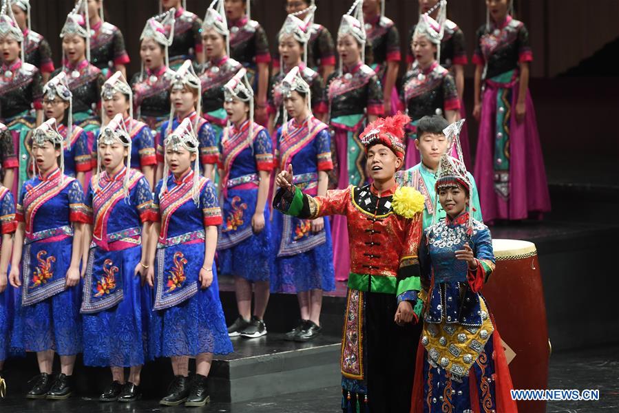 CHINA-HANGZHOU-CHORUS PERFORMANCE (CN)