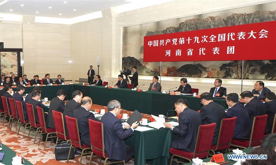 (CPC)CHINA-BEIJING-CPC NATIONAL CONGRESS-DELEGATION DISCUSSION (CN)