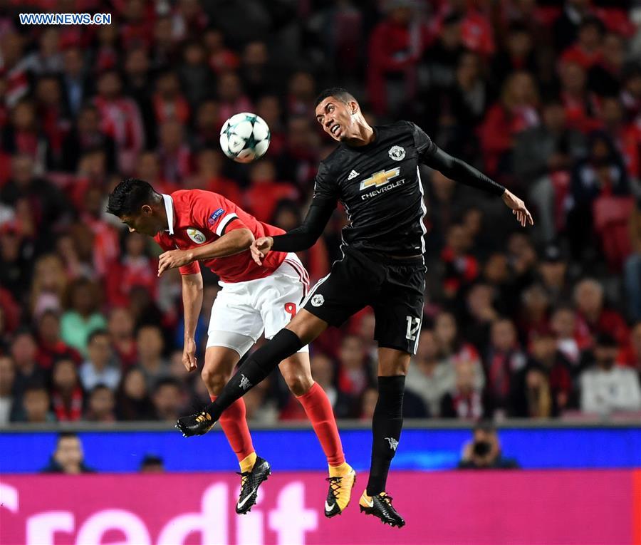 (SP)PORTUGAL-LISBON-SOCCER-UEFA CHAMPIONS LEAGUE-BENFICA VS MANCHESTER UNITED