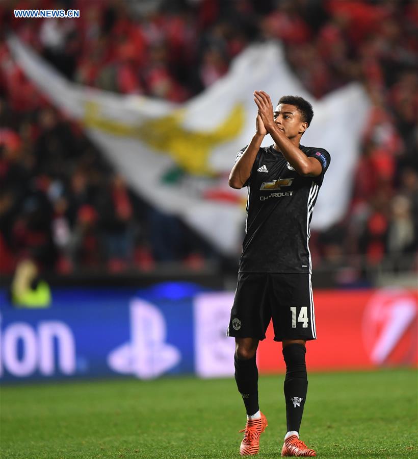 (SP)PORTUGAL-LISBON-SOCCER-UEFA CHAMPIONS LEAGUE-BENFICA VS MANCHESTER UNITED