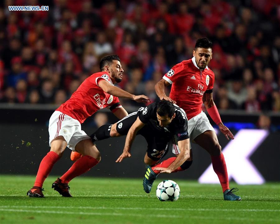 (SP)PORTUGAL-LISBON-SOCCER-UEFA CHAMPIONS LEAGUE-BENFICA VS MANCHESTER UNITED