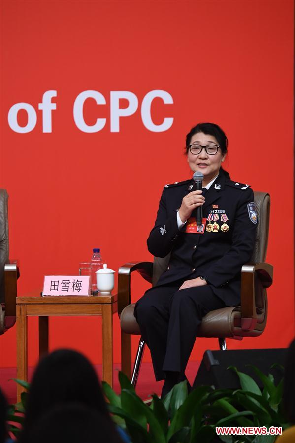 (CPC)CHINA-BEIJING-CPC NATIONAL CONGRESS-GROUP INTERVIEW (CN)