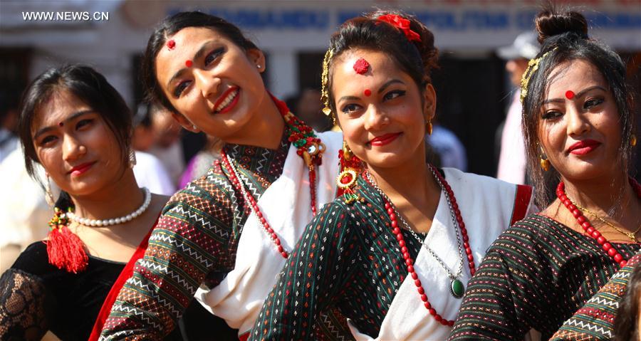 NEPAL-KATHMANDU-NEPAL SAMBAT-CELEBRATION