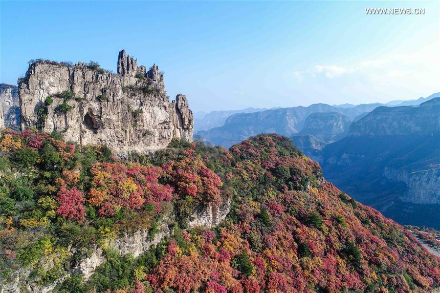 #CHINA-HEBEI-TAIHANG MOUNTAIN-AUTUMN SCENERY (CN)