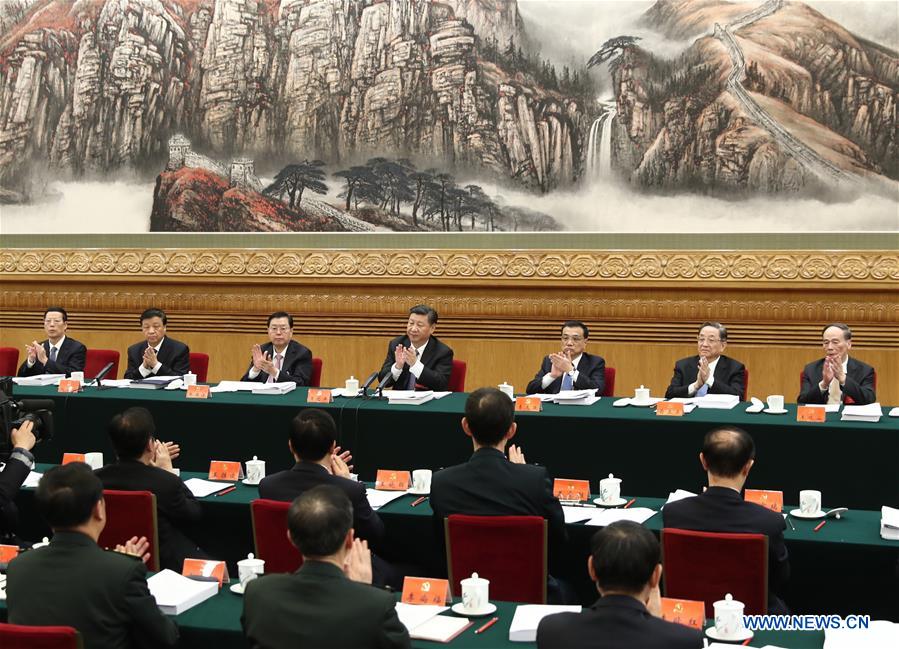 (CPC)CHINA-BEIJING-CPC NATIONAL CONGRESS-PRESIDIUM MEETING (CN)