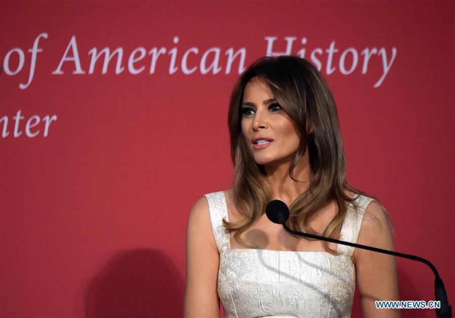 U.S.-WASHINGTON D.C.-MELANIA TRUMP-GOWN-DONATION