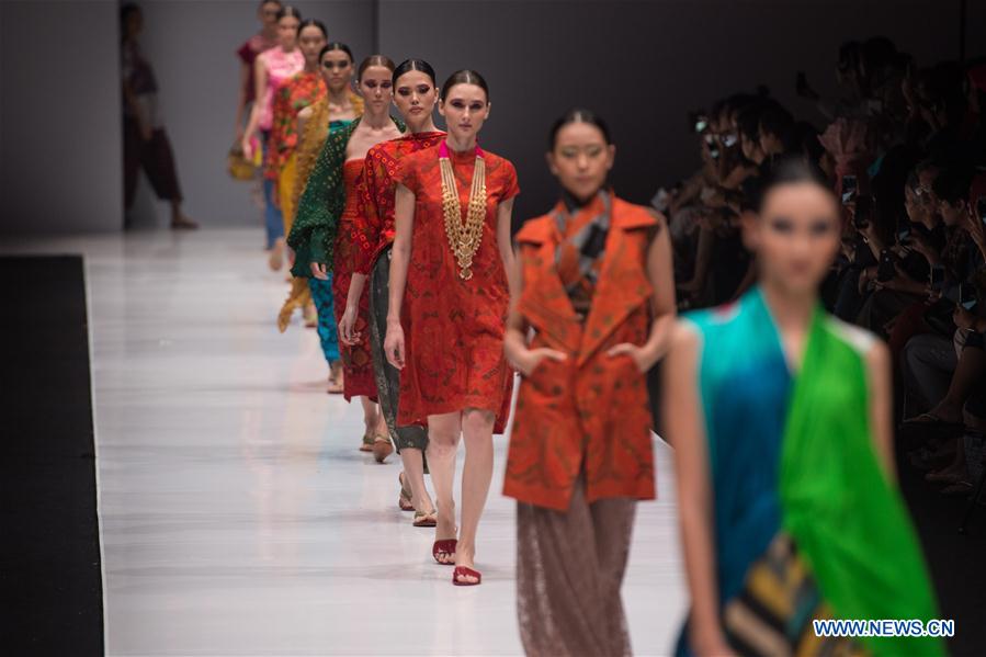 INDONESIA-JAKARTA-FASHION WEEK-AESHAANE