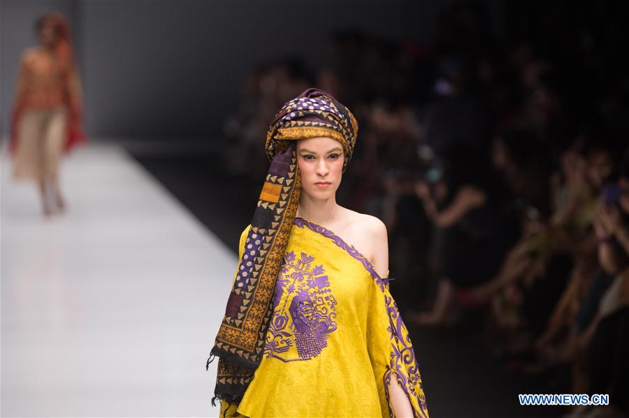INDONESIA-JAKARTA-FASHION WEEK-AESHAANE
