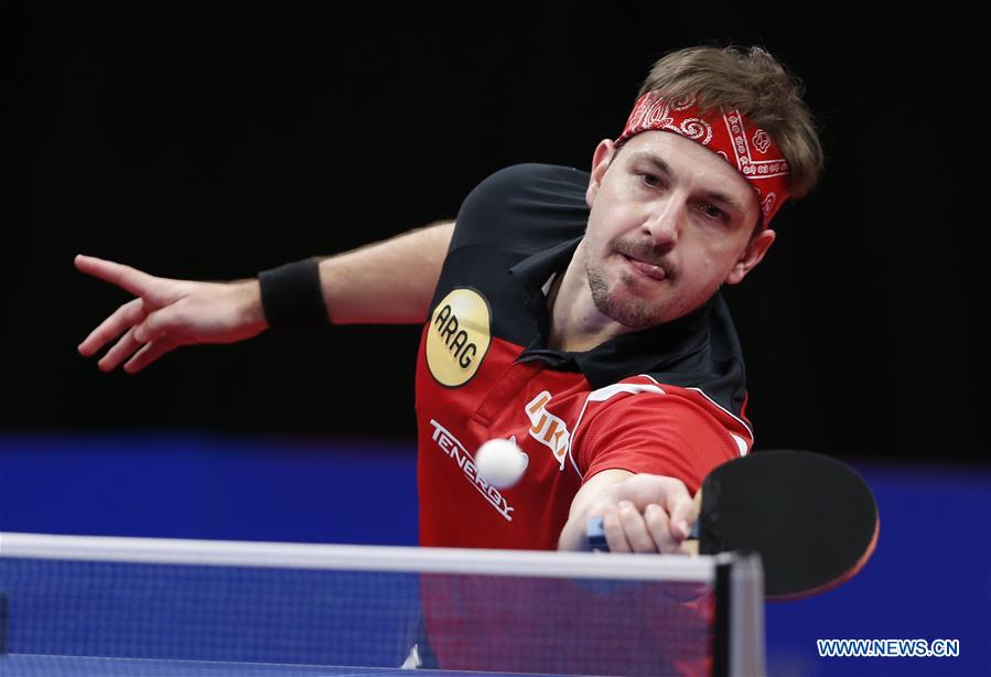 Timo Boll beats Lin Gaoyuan 4-3 at 2017 ITTF 