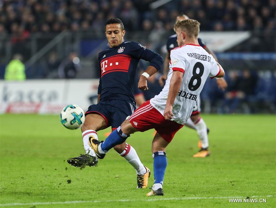 (SP)GERMANY-HAMBURG-SOCCER-BUNDESLIGA-HAMBURGER SV VS BAYERN MUNICH 