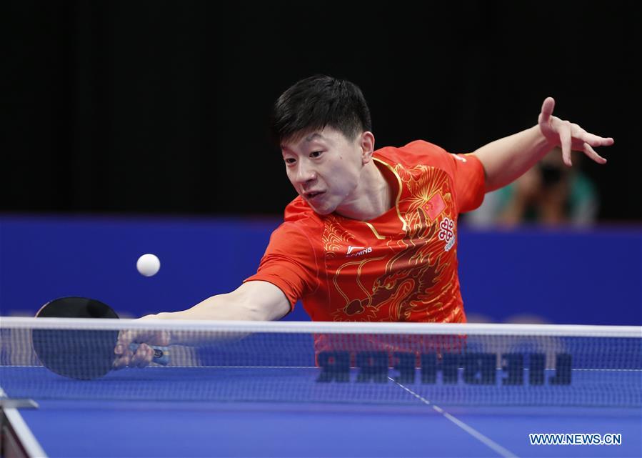 Ma Long beats Niwa Koki 4-1 at 2017 ITTF Wo
