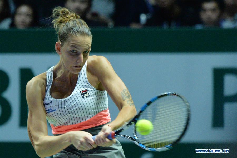 (SP)SINGAPORE-TENNIS-WTA TOUR FINALS