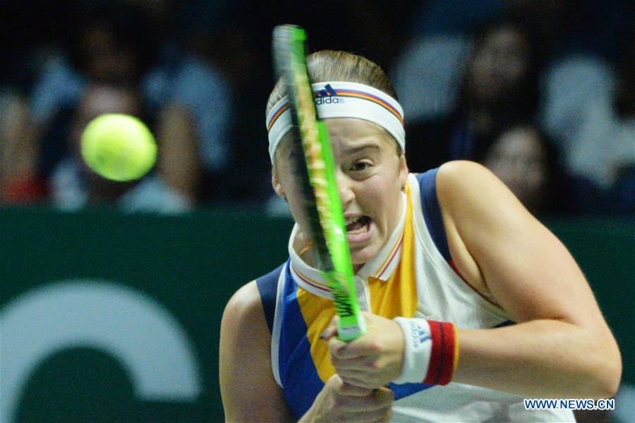 (SP)SINGAPORE-TENNIS-WTA TOUR FINALS