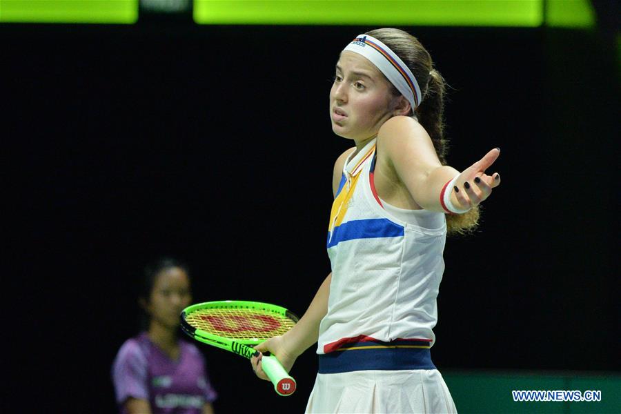 (SP)SINGAPORE-TENNIS-WTA TOUR FINALS