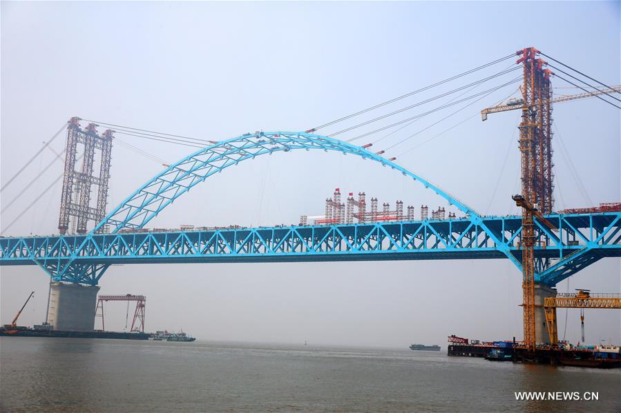 #CHINA-JIANGSU-TIANSHENGGANG CHANNEL BRIDGE-CLOSURE (CN) 
