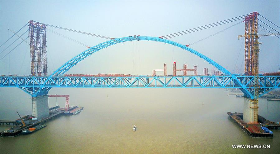 #CHINA-JIANGSU-TIANSHENGGANG CHANNEL BRIDGE-CLOSURE (CN) 