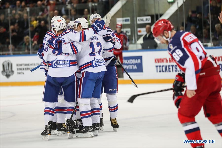 (SP)RUSSIA-MOSCOW-HOCKEY-KHL-CSKA VS SKA