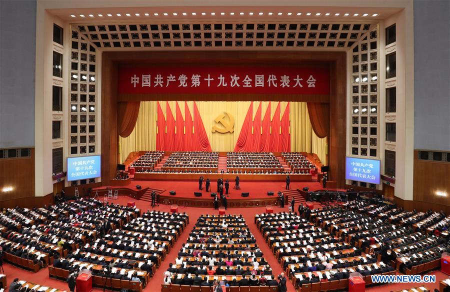 (CPC)CHINA-BEIJING-CPC NATIONAL CONGRESS-CLOSING (CN)