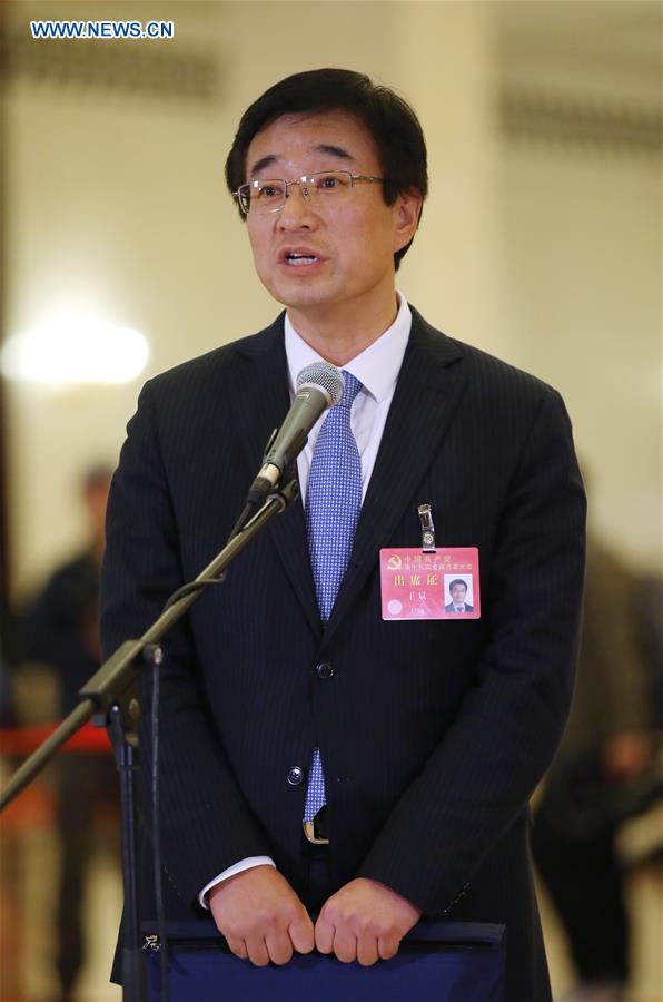 (CPC)CHINA-BEIJING-CPC NATIONAL CONGRESS-DELEGATES-INTERVIEW (CN) 