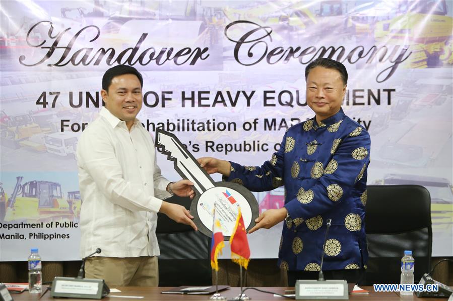 THE PHILIPPINES-MANILA-CHINA-DONATION