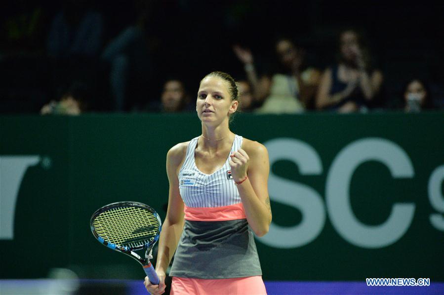 (SP)SINGAPORE-TENNIS-WTA TOUR FINALS