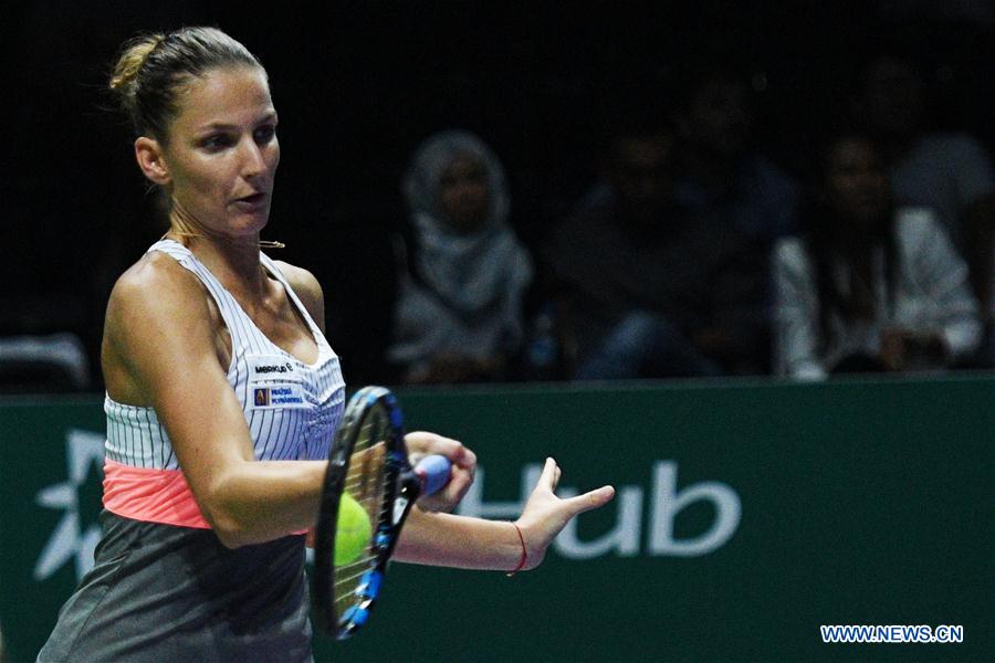 (SP)SINGAPORE-TENNIS-WTA TOUR FINALS