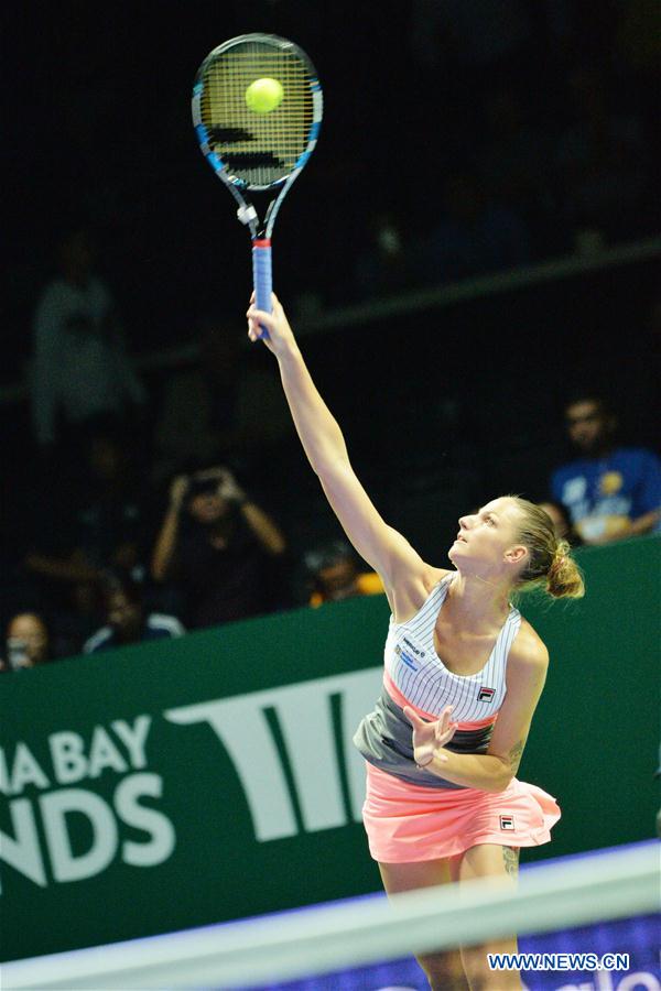 (SP)SINGAPORE-TENNIS-WTA TOUR FINALS