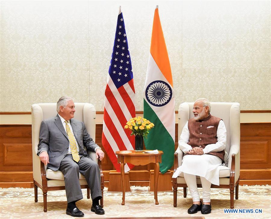 INDIA-NEW DELHI-PM-U.S.-MEETING