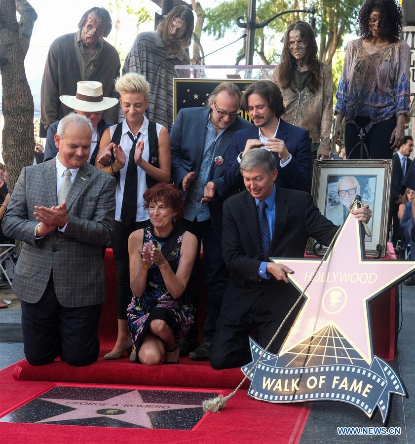 U.S.-LOS ANGELES-HOLLYWOOD-WALK OF FAME-GEORGE A. ROMERO