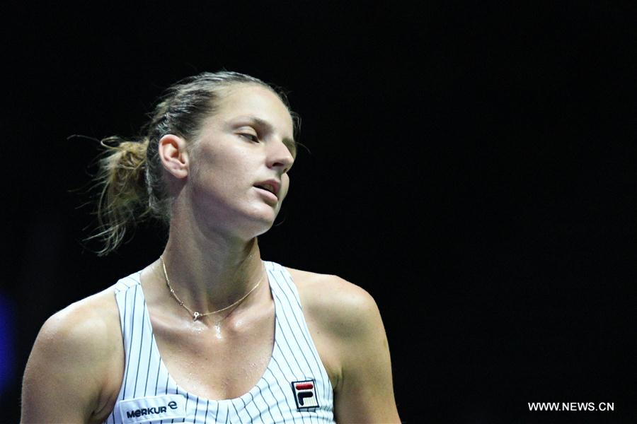 (SP)SINGAPORE-TENNIS-WTA TOUR FINALS