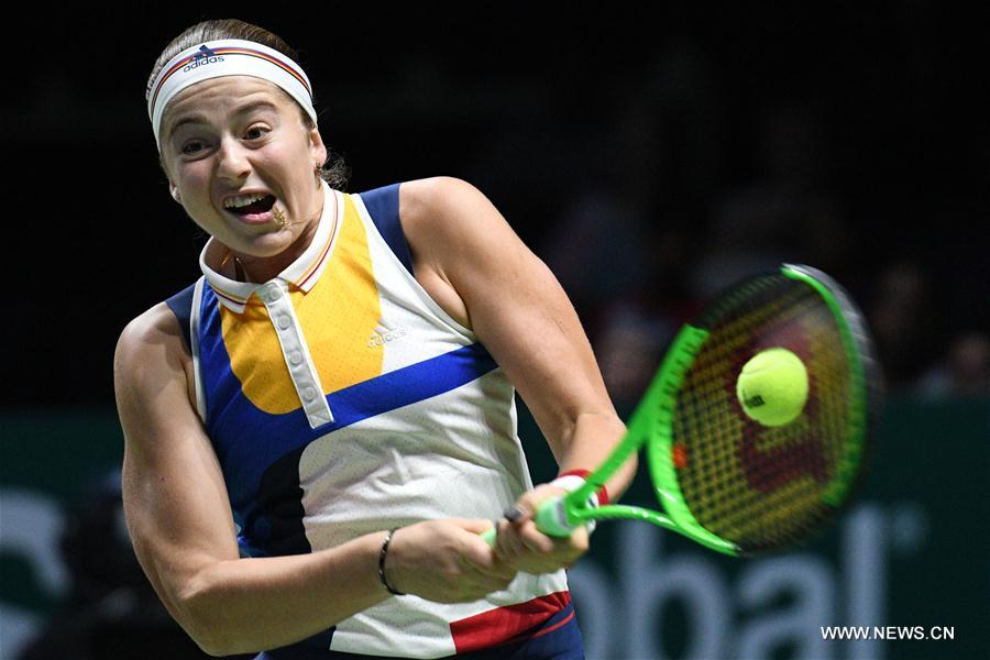 (SP)SINGAPORE-TENNIS-WTA TOUR FINALS