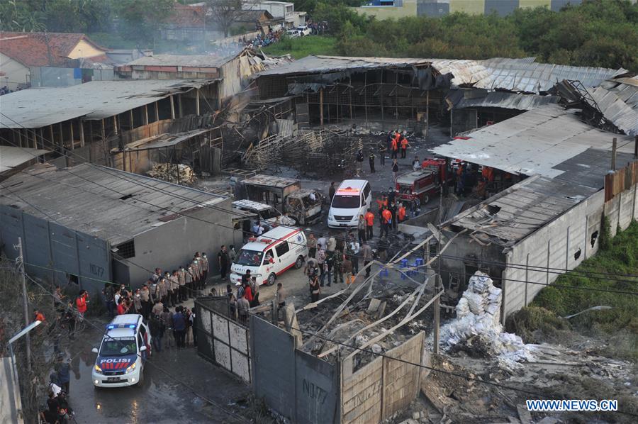 INDONESIA-TANGERANG-FIREWORKS FACTORY-EXPLOSION